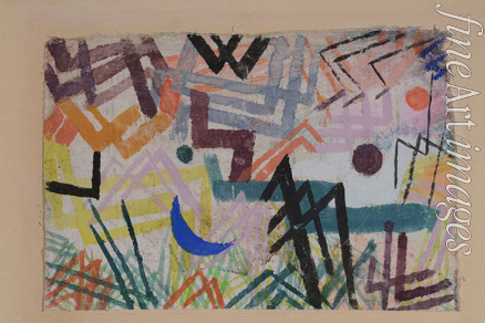 Klee Paul - Game of the forces of Lech Landscape