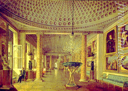 Nikitin Nikolai Stepanovich - The Picture Gallery in the Stroganov Palace in St. Petersburg