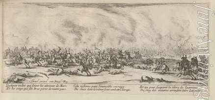 Callot Jacques - The Miseries and Misfortunes of War, folio 3: The Battle