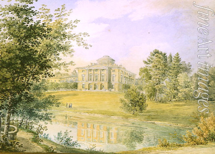 Meier Yegor Yegorovich - View of the Pavlovsk Palace