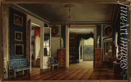 Zaleski Marcin - Königliches Schlafzimmer im Lazienki-Palast