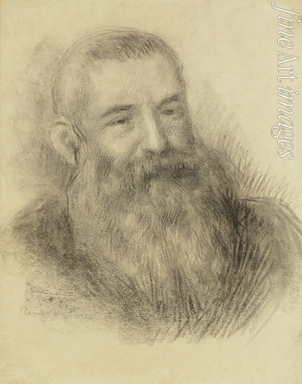 Renoir Pierre Auguste - Porträt von Claude Monet