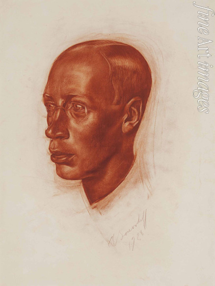 Yakovlev Alexander Yevgenyevich - Portrait of the composer Sergei Prokofiev (1891-1953)