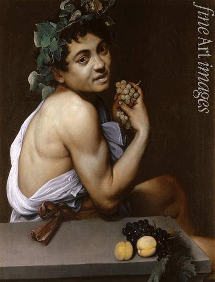 Caravaggio Michelangelo - Sick young Bacchus