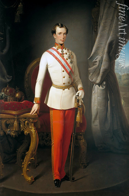 Hayez Francesco - Portrait of Franz Joseph I of Austria