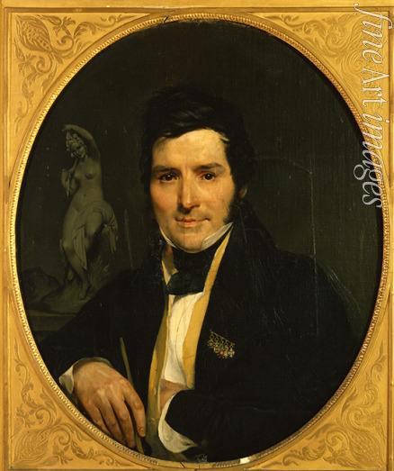 Brüllow (Briullow) Karl Pawlowitsch - Porträt von Cincinnato Baruzzi (1796-1878)