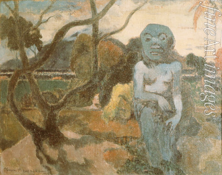 Gauguin Paul Eugéne Henri - Rave te hiti aamu (Der Abgott)