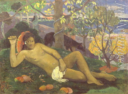 Gauguin Paul Eugéne Henri - Te Arii Vahine (Die Frau des Königstammes. Königin. Die Königsfrau)