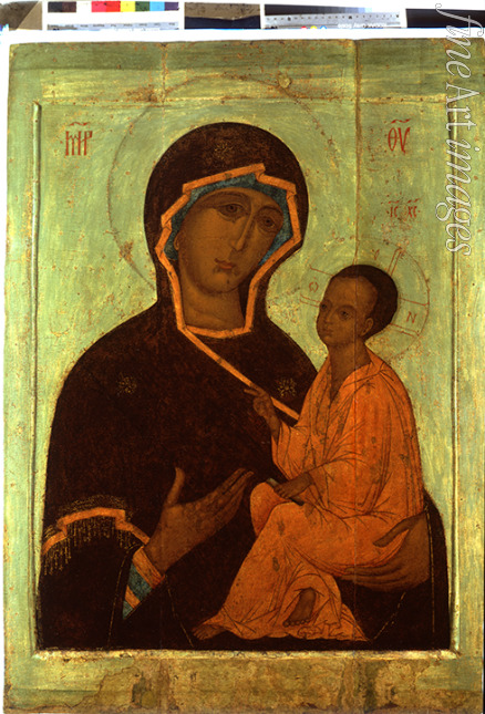 Russian icon - The Virgin of Tikhvin 