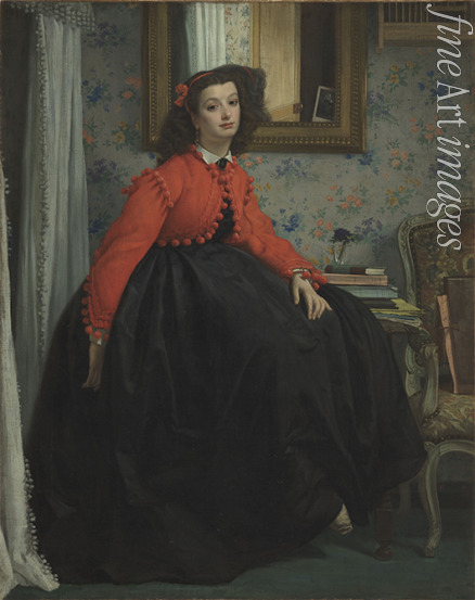 Tissot James Jacques Joseph - Portrait of Mademoiselle L. L.