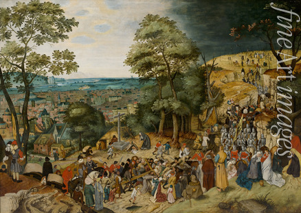 Brueghel Pieter the Younger - Christ carrying the cross