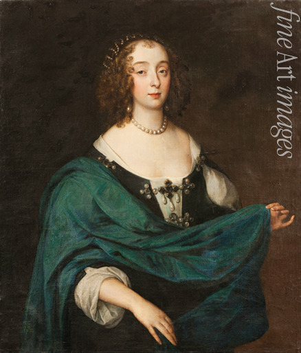 Unbekannter Künstler - Mary Stewart, Herzogin von Richmond und Herzogin von Lennox (1622-1685), früher Lady Mary Villiers