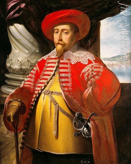 Merian Matthäus der Ältere - Porträt von König Gustav II. Adolf von Schweden (1594-1632)