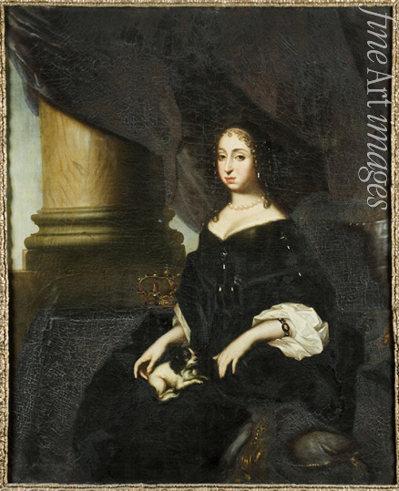 Ehrenstrahl David Klöcker - Porträt von Hedwig Eleonora von Schleswig-Holstein-Gottorf (1636-1715), Königin von Schweden