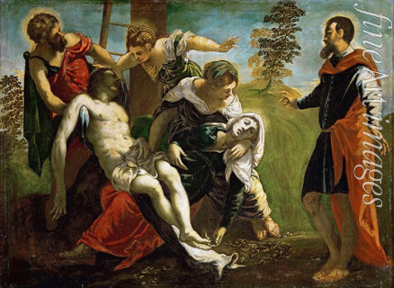 Tintoretto Jacopo - Kreuzabnahme Christi