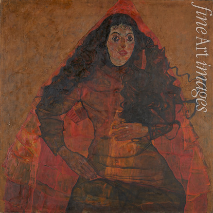 Schiele Egon - Portrait of Trude Engel