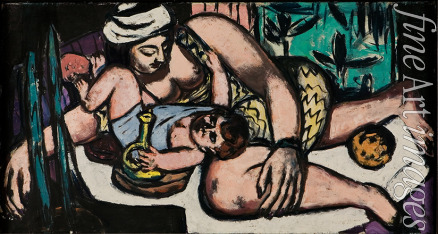 Beckmann Max - Mother with playing child