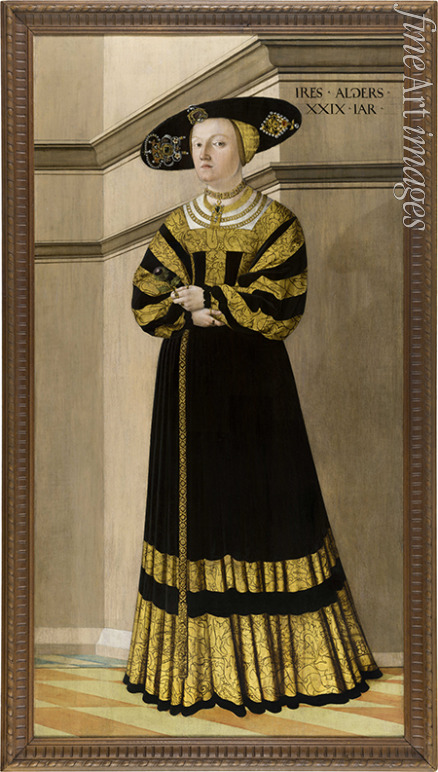 Seisenegger Jakob - Porträt von Anna von Rosental