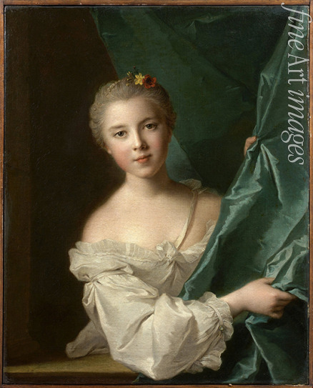 Nattier Jean-Marc - Porträt von Eleonore Louise de Berville, marquise de Hallay-Coetquen