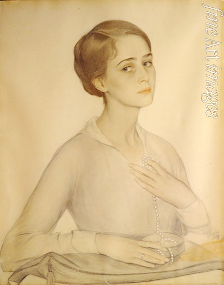 Sorin Saveli Abramovich - Portrait of the ballet dancer Olga Spessivtzeva (1895-1991)
