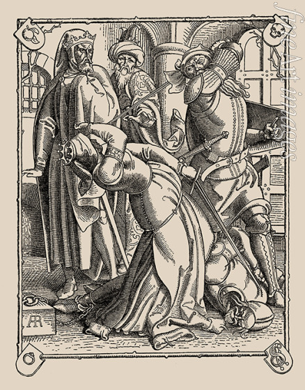 Rethel Alfred - Die Nibelungen. Wie Gunther, Hagen und Kriemhild erschlagen wurden