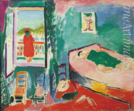 Matisse Henri - Intérieur à Collioure (La Sieste)