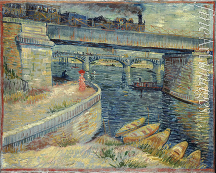 Gogh Vincent van - Les Ponts d'Asnières