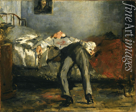 Manet Édouard - Le Suicidé
