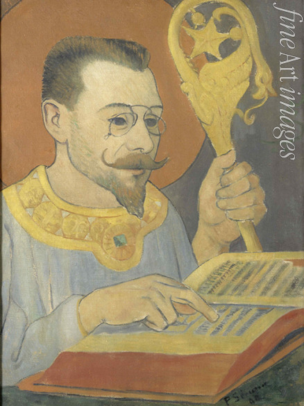 Sérusier Paul - Porträt von Paul Ranson in Nabiskostüm