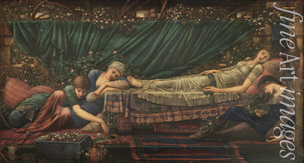 Burne-Jones Sir Edward Coley - The Legend of Briar Rose: The Sleeping Beauty