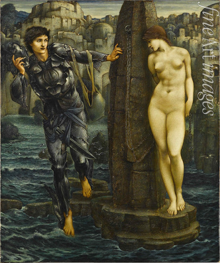 Burne-Jones Sir Edward Coley - Perseus-Zyklus: Der Schicksalsfelsen