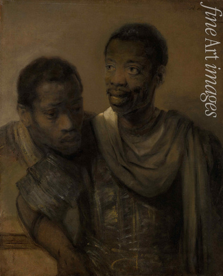 Rembrandt van Rhijn - Zwei afrikanische Männer