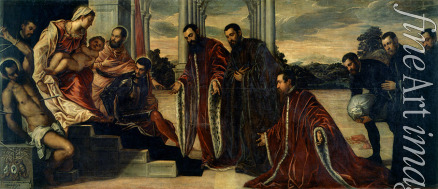 Tintoretto Jacopo - Madonna dei camerlenghi