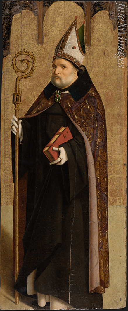 Antonello da Messina - Heiliger Benedikt von Nursia