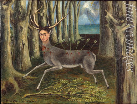 Kahlo Frida - El venado herido (Der verletzte Hirsch oder Der kleine Hirsch)