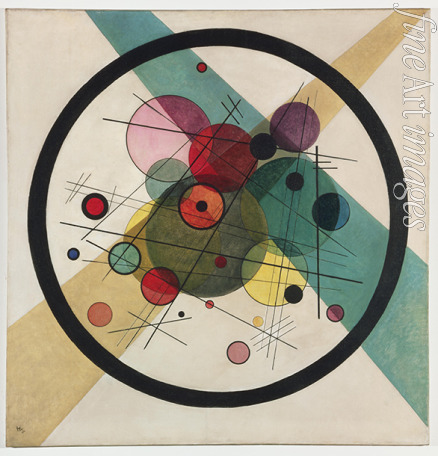 Kandinsky Wassily Vasilyevich - Circles in a Circle