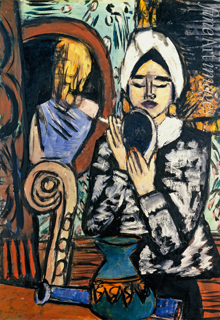 Beckmann Max - Lady with a Mirror
