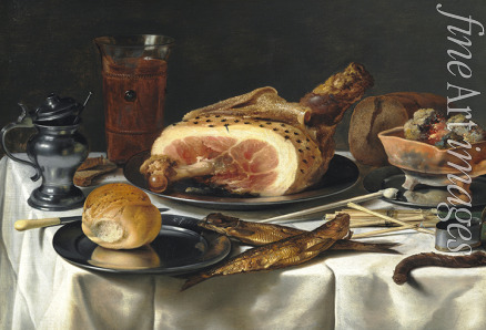 Claesz Pieter - Still Life with Ham