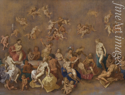 Poelenburgh Cornelis van - Das Festmahl der Götter