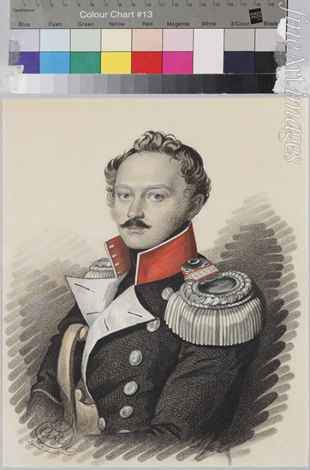 Hampeln Carl von - Portrait of Alexander Stepanovich Talyzin (1795-1858)
