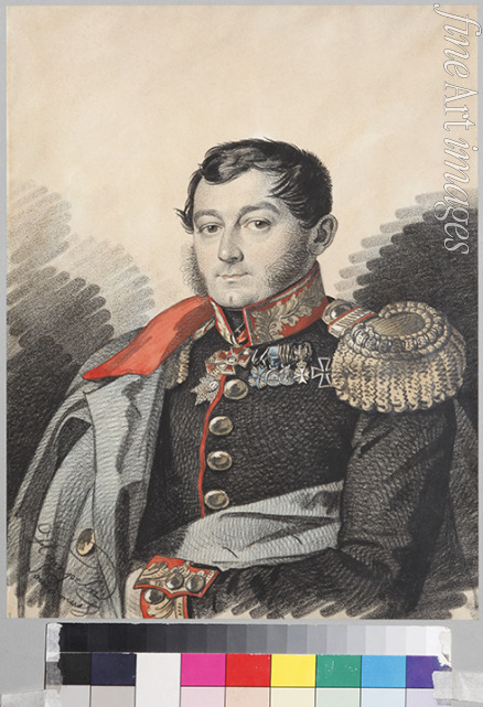 Hampeln Carl von - Porträt von Pjotr Nikolajewitsch Jermolow (1787-1844)