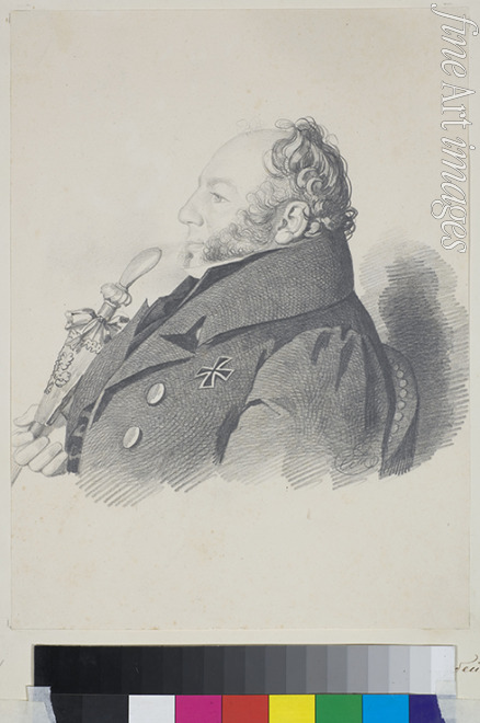 Hampeln Carl von - Portrait of Vasily Vasilyevich Kochubey (1784-1844)