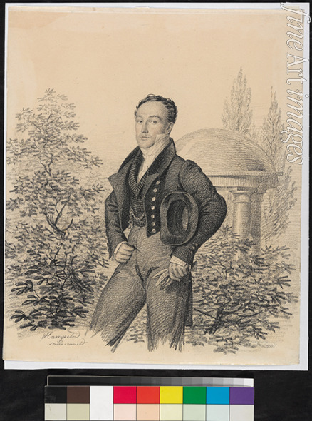 Hampeln Carl von - Porträt von Nikolai Alexandrowitsch Kokoschkin (1792-1873)