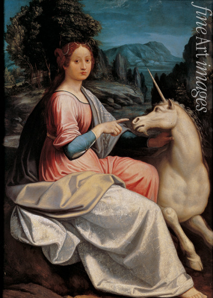 Longhi Luca - Lady and the Unicorn