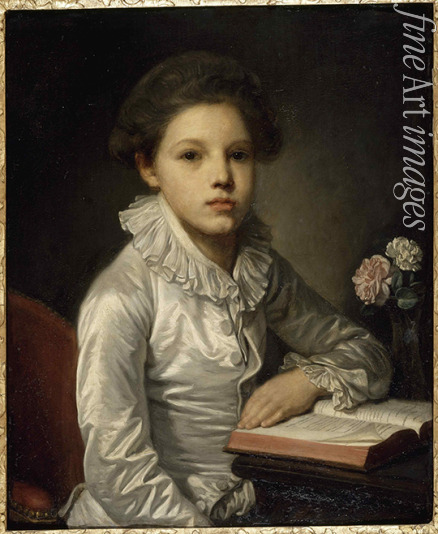 Greuze Jean-Baptiste - Charles Étienne de Bourgevin Vialart de Saint-Morys (1772-1817) as child