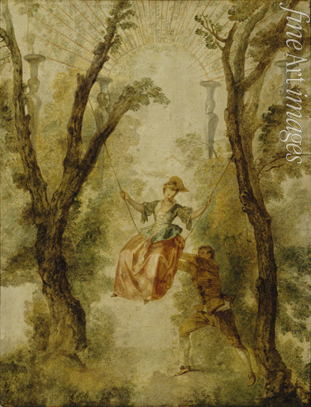 Watteau Jean Antoine - Die Schaukel