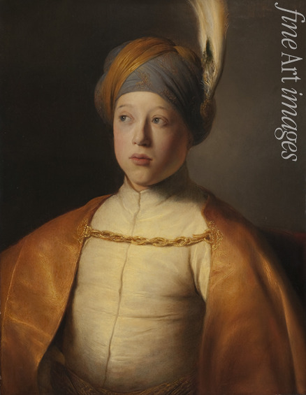 Lievens Jan - Boy in a Cape and Turban (Portrait of Prince Rupert of the Palatinate) 