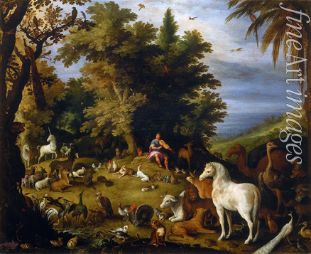 Vrancx Sebastiaen - Orpheus among the animals