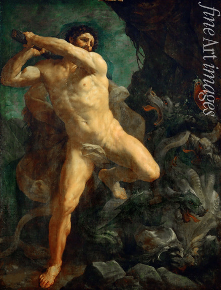 Reni Guido - Hercules Slaying the Hydra of Lerna