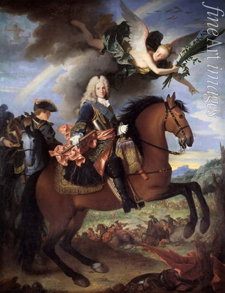 Ranc Jean - Equestrian Portrait of Philip V (1683-1746), King of Spain